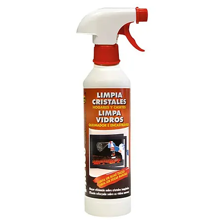 Limpia cristales de chimenea