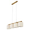 Britop Lighting Boho Pendelleuchte (25 W, L x B x H: 860 x 200 x 1 300 mm, Anzahl Leuchtmittel: 4 Stk., Beige, E27) | BAUHAUS