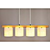 Britop Lighting Boho Pendelleuchte (25 W, L x B x H: 860 x 200 x 1 300 mm, Anzahl Leuchtmittel: 4 Stk., Beige, E27) | BAUHAUS