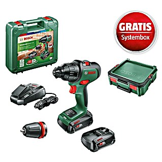 Bosch Power for All 18V Maschinenpaket (Akku-Schlagbohrschrauber AdvancedImpact 18 + gratis Systembox)