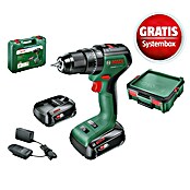 Bosch Power for All 18V Maschinenpaket (Akku-Schlagbohrschrauber UniversalImpact 18V-60 (2 Akkus 2 Ah) + gratis Systembox) | BAUHAUS