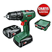 Bosch Power for All 18V Maschinenpaket (Akku-Schlagbohrschrauber EasyImpact 18V-40 (2 Akkus) + gratis Systembox) | BAUHAUS