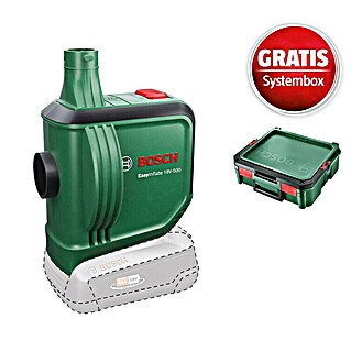 Bosch Power for All 18V Maschinenpaket (Akku-Luftpumpe EasyInflate 18V-500 (ohne Akku) + gratis Systembox)