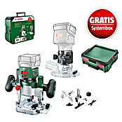 Bosch Power for All 18V Maschinenpaket (Akku-Kantenfräser AdvancedTrimRouter 18V-8 Set + gratis Systembox) | BAUHAUS