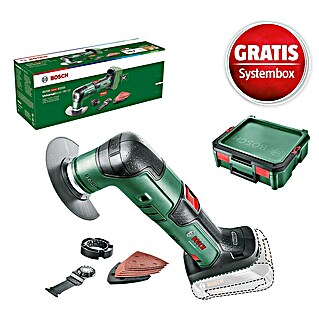 Bosch Power for All 18V Maschinenpaket (Akku-Multifunktionswerkzeug UniversalMulti 18V-32 + gratis Systembox)