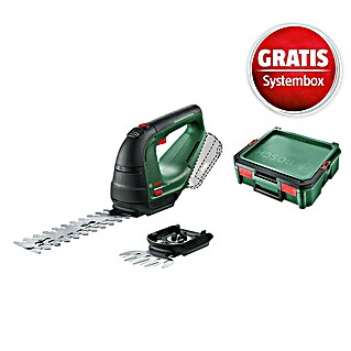 Bosch Power for All 18V Maschinenpaket (Akku-Gras- & Strauchschere AdvancedShear 18V-10 & gratis Systembox)