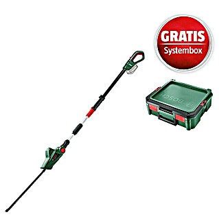 Bosch Power for All 18V Maschinenpaket (Teleskop-Heckenschere UniversalHedgePole 18 & gratis Systembox)