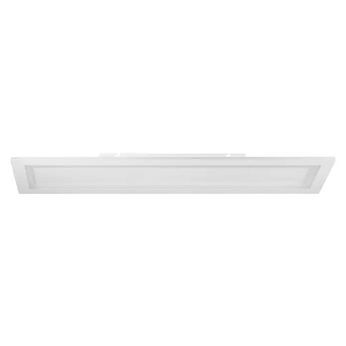 Eglo LED-Deckenleuchte Padrogiano - L x B x H: 1.200 x 300 x 50 mm - Eine moderne, rechteckige LED-Deckenleuchte in Weiß. Das schlanke Design sorgt für eine helle und gleichmäßige Ausleuchtung im Raum.