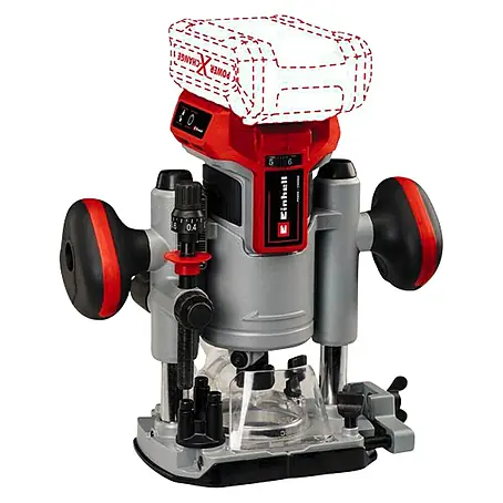 Einhell PXC 18V Fresadora combinada de batería TP-RO 18 Li BL - Solo