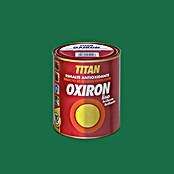 Oxiron Esmalte para metal (Verde bosque, 750 ml, Brillante, Base disolvente)