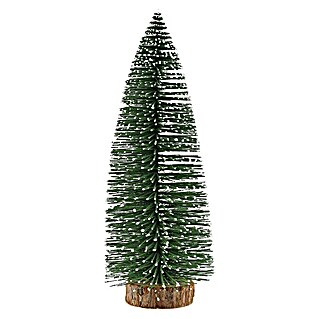 Dekoelement Baum (30 cm, Grün, Kunststoff)