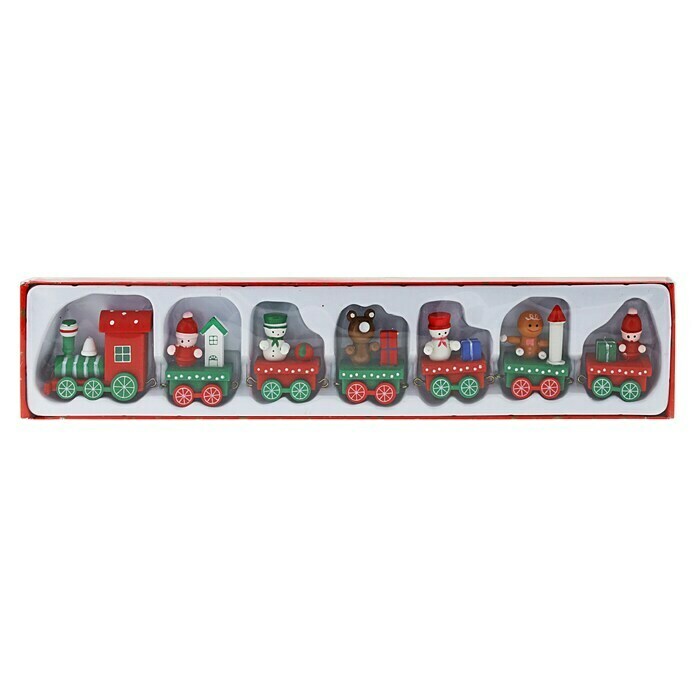 Weihnachtsspielzeug Zug (Holz, Bunt) | BAUHAUS