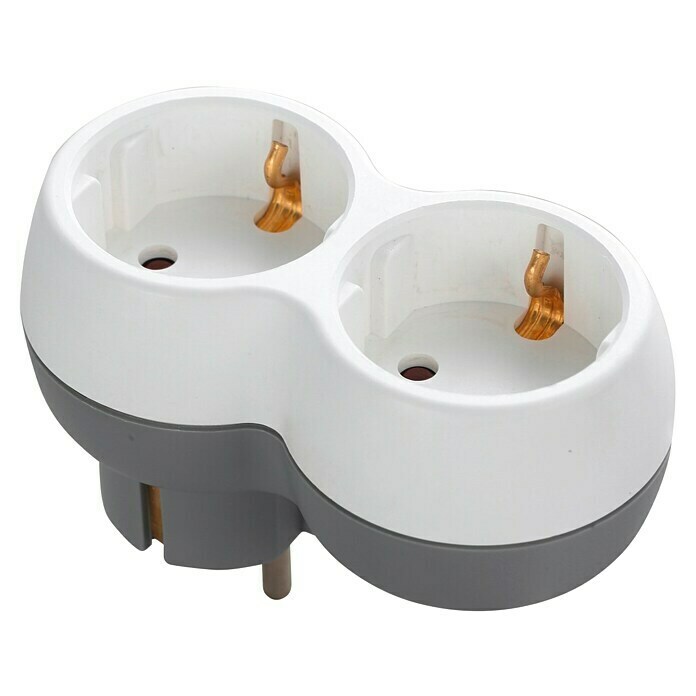 Električni razdelilnik  (Plastika, 2-krat) | 3330 - Stecker innen | CBGA - Stecker/Kupplungen | CBG - Stecker, Kupplungen Lampenfassungen | CB - Elektroinstallation | C - Elektro | BAUHAUS
