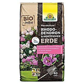 Neudorff NeudoHum Hortensien- & Rhododendronerde (40 l, Torffrei)