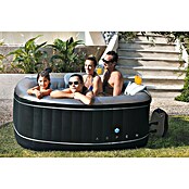 NetSpa Mobil-Whirlpool Aspen (L x B x H: 168 x 168 x 70 cm, Schwarz/Weiß, 700 l) | BAUHAUS