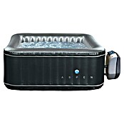 NetSpa Mobil-Whirlpool Aspen (L x B x H: 168 x 168 x 70 cm, Schwarz/Weiß, 700 l) | BAUHAUS