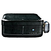 NetSpa Mobil-Whirlpool Caiman (L x B x H: 168 x 168 x 70 cm, Schwarz/Grau, 700 l) | BAUHAUS