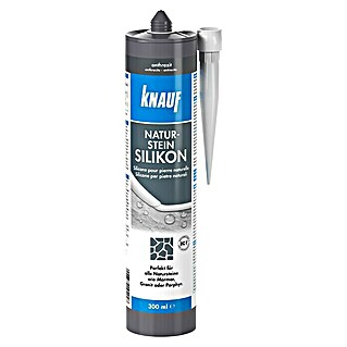 Knauf Naturstein-Silikon (Anthrazit, 300 ml)