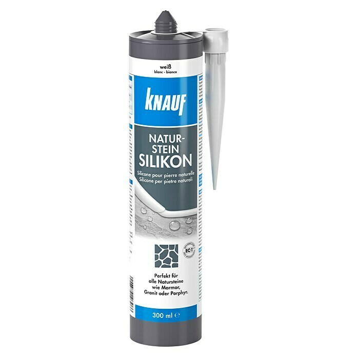 Knauf Naturstein-Silikon (Weiß, 300 ml) | BAUHAUS