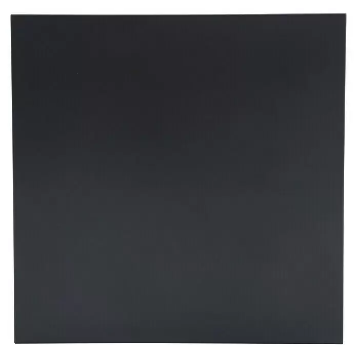 Sunfun Maja Slim Garten-Couchtisch - L x B x H: 50 x 50 x 43 cm, Anthrazit - Dunkelgraues rechteckiges Blatt.