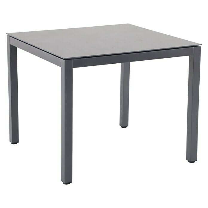 Sunfun Maja Balkonmöbel-Set I (3 -tlg., Aluminium, Sintered Stone, Textilen, Grau, Gartenstuhl stapelbar) | BAUHAUS