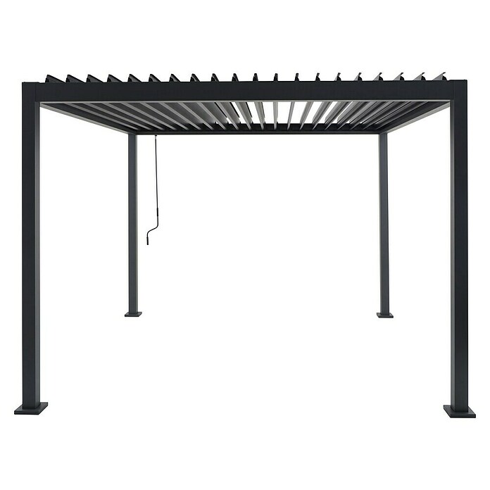 Sunfun Milos Lamellenoverkapping  (b x d: 294 x 294 cm, Aluminium) | BAUHAUS