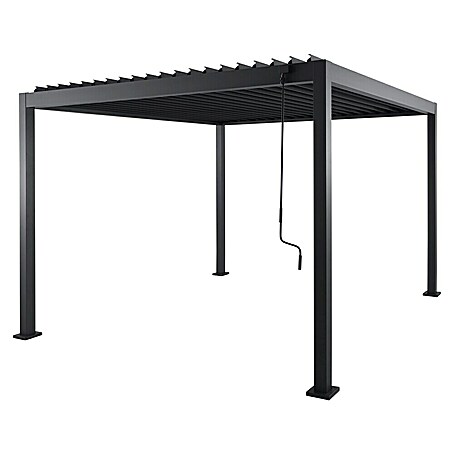Sunfun Milos Pergola  (Š x D: 294 x 294 cm, Boja stalka: Antracit)