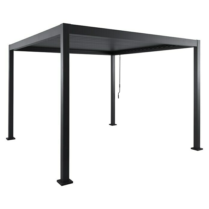 Sunfun Milos Lamellenoverkapping  (b x d: 294 x 294 cm, Aluminium) | BAUHAUS