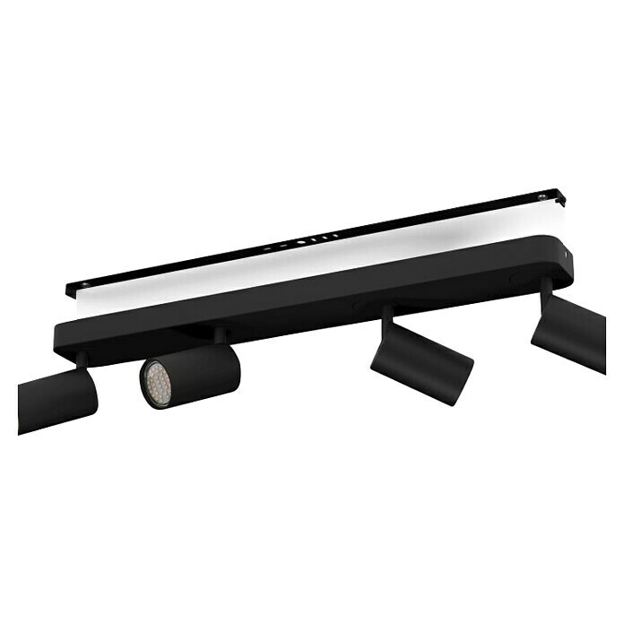 Eglo Led-plafondlamp Telimbela-Z (l x b x h: 580 x 80 x 97 mm, Lichtkleur: Koud wit, Zwart) | BAUHAUS