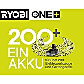 Ryobi ONE+ Akku-Rasenmäher (18 V, Li-Ionen, 4 Ah, 1 Akku, Schnittbreite: 33 mm)