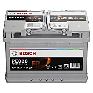 Bosch Autobatterie EFB 70Ah 760A (Typ Autobatterie: EFB, 12 V, 70 Ah)