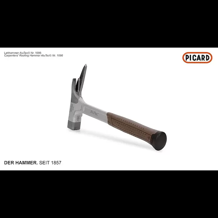 Picard Latthammer AluTec® - Gewicht Kopf: 750 g, Aluminium - PICARD Latthammer AluTec 1098