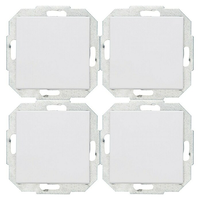 Kopp Wisselschakelaar 10A Athenis Profi 4-pack (Wit, 4 st.) | BAUHAUS