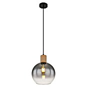 Globo Pendelleuchte Moitas (40 W, Ø x H: 250 x 1 200 mm, Schwarz, E27) | BAUHAUS