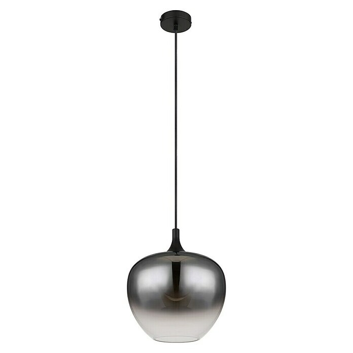 Globo Pendelleuchte Maxy (60 W, Ø x H: 29 x 120 cm, 1-Strahlig, Schwarz, E27) | BAUHAUS