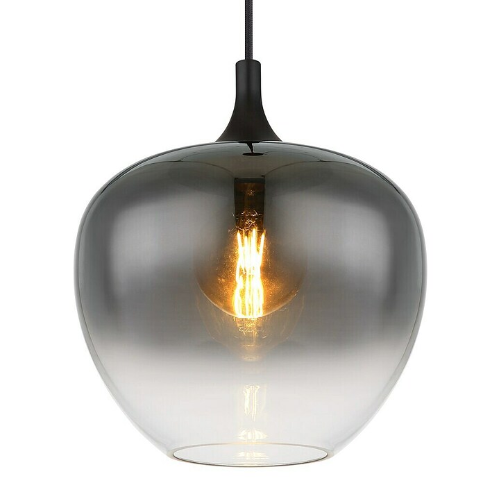 Globo Pendelleuchte Maxy (60 W, Ø x H: 29 x 120 cm, 1-Strahlig, Schwarz, E27) | BAUHAUS