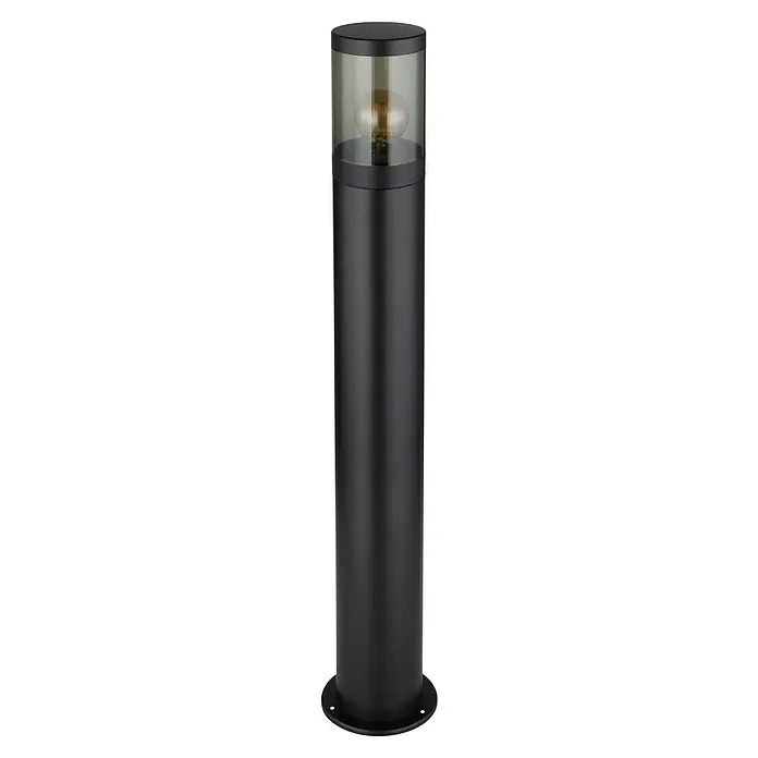 Globo Außenwegeleuchte Xeloo - Ø x H: 14 x 80 cm, E27, 60 W - Moderne Außenleuchte mit zylindrischem Design und integrierter Glühbirne. Perfekt für die Beleuchtung von Wegen und Gärten mit stilvollem Akzent.