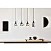 Globo Hängelampe Garri (Schwarz, Rauchfarben, 40 W, Anzahl Leuchtmittel: 4 Stk.) | BAUHAUS