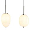 Globo LED-Pendelleuchte Blacky I (40 W, Anzahl Leuchtmittel: 4 Stk., L x B x H: 110 x 18,5 x 120 cm, E14, Weiß) | BAUHAUS