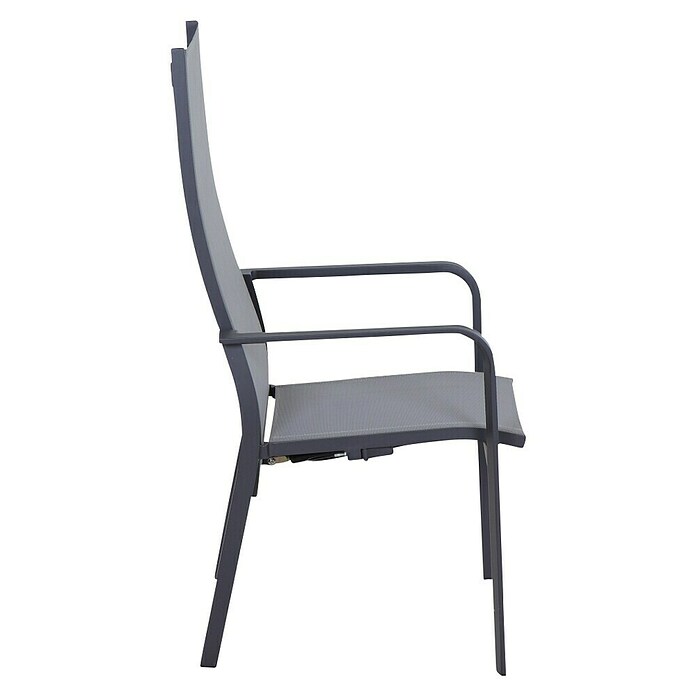 Siena Garden Stapelsessel Carlton (Ranotex-Gewebe, Stapelbar, Anthrazit, B x T x H: 60 x 63 x 113 cm) | BAUHAUS
