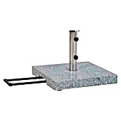 Siena Garden Granitschirmständer mit Rollen (45 kg, L x B: 55 x 55 cm) | BAUHAUS
