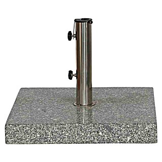Siena Garden Granitschirmständer mit Rollen (45 kg, L x B: 55 x 55 cm)