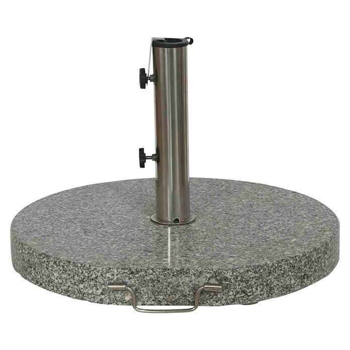 Granitschirmständer (40 kg, Mit Griff)