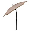Siena Garden Marktschirm City Push (Natur, Bespannungsmaß (L x B): 180 x 180 cm) | BAUHAUS