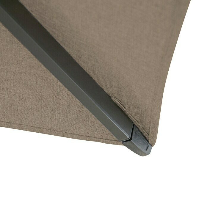 Siena Garden Ampelschirm Bosco N+ (Taupe, Bespannungsmaß (L x B): 300 x 300 cm) | BAUHAUS