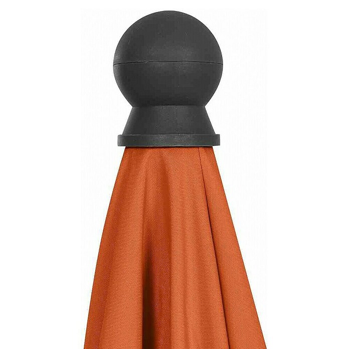 Siena Garden Marktschirm City Push (Terracotta, Bespannungsmaß (L x B): 180 x 180 cm) | BAUHAUS