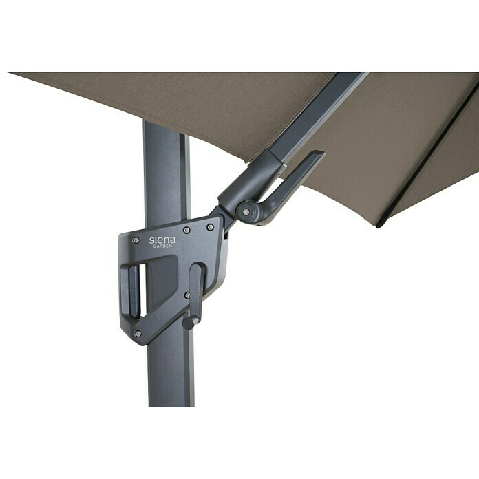 Siena Garden Ampelschirm Bosco N+ (Taupe, Bespannungsmaß (L x B): 300 x 300 cm) | BAUHAUS