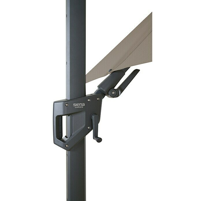 Siena Garden Ampelschirm Bosco N+ (Taupe, Bespannungsmaß (L x B): 300 x 300 cm) | BAUHAUS