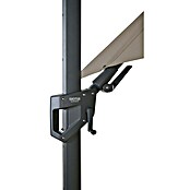 Siena Garden Ampelschirm Bosco N+ (Taupe, Bespannungsmaß (L x B): 300 x 300 cm) | BAUHAUS
