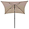 Siena Garden Marktschirm City Push (Natur, Bespannungsmaß (L x B): 180 x 180 cm) | BAUHAUS